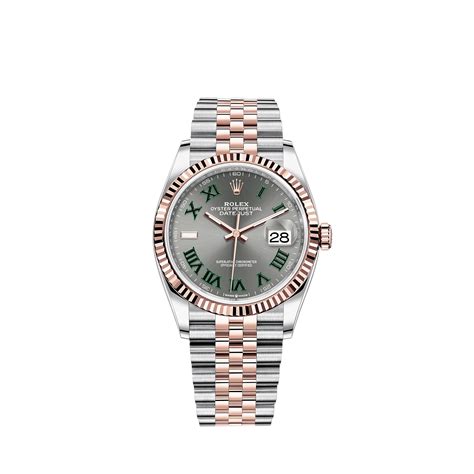 datejust 36 oyster mm oystersteel